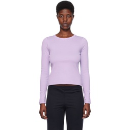 Purple Max Long Sleeve T Shirt 241924F110026