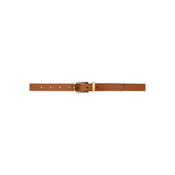 Brown Simple Art Deco Belt 241455F001001