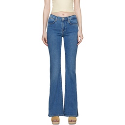 Blue Le High Flare Jeans 232455F069037