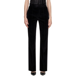 Black The Slim Stacked Trousers 241455F087002