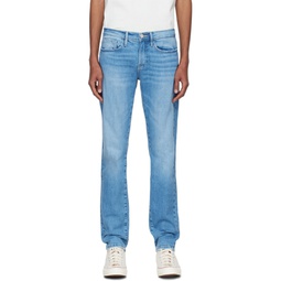 Blue Slim Jeans 222455M186021