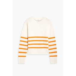 Striped cashmere sweater