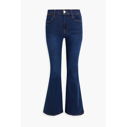 Le Pixie Sylvie cropped high-rise flared jeans