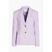 Femme linen-blend blazer