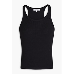 Ribbed stretch-modal jersey tank