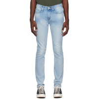 Blue LHomme Skinny Jeans 231455M186022