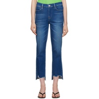 Blue Le High Straight Jeans 232455F069076