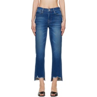 Blue Le High Straight Jeans 231455F069017