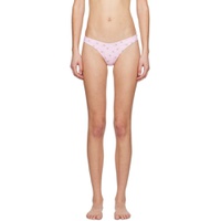 Pink Dove Reversible Bikini Bottoms 241090F105035