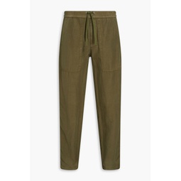 Gael Lyocell, linen and cotton-blend drawstring pants