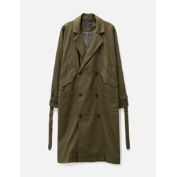 Gilled Trench Coat