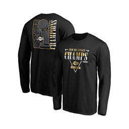 Mens Black Los Angeles Lakers 2020 NBA Finals Champions Believe The Game Signature Long Sleeve T-shirt