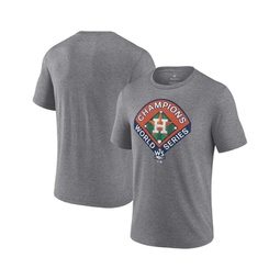 Mens Heather Gray Houston Astros 2022 World Series Champions Complete Game T-shirt