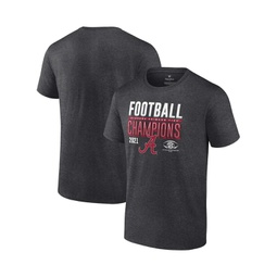 Mens Heathered Charcoal Alabama Crimson Tide 2021 Sec Football Conference Champions Locker Room T-shirt