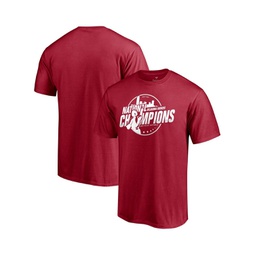 Mens Crimson Oklahoma Sooners 2021 NCAA Softball Womens College World Series Champions Steal T-shirt