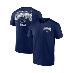 Mens Navy Penn State Nittany Lions 2023 Rose Bowl Champions T-shirt