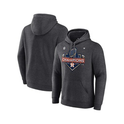 Mens Heather Charcoal Houston Astros 2022 World Series Champions Locker Room Big and Tall Pullover Hoodie