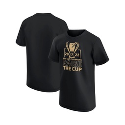 Big Boys Black LAFC 2022 MLS Cup Champions Parade T-shirt