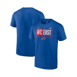 Mens Royal Buffalo Bills 2021 AFC East Division Champions Blocked Favorite T-shirt
