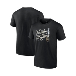 Mens Black Vegas Golden Knights 2023 Stanley Cup Champions Parade Celebration T-shirt