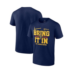 Mens Navy Denver Nuggets 2023 NBA Finals Champions Half Court Hometown Originals Big and Tall T-shirt