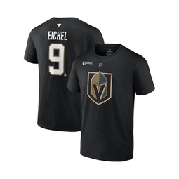 Mens Jack Eichel Black Vegas Golden Knights 2023 Stanley Cup Champions Big and Tall Name and Number T-shirt