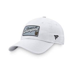Womens White Vegas Golden Knights 2023 Stanley Cup Champions Adjustable Hat