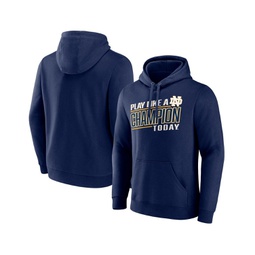 Mens Navy Notre Dame Fighting Irish Play Like A Champion Today Pullover Hoodie