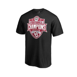 Mens Black Oklahoma Sooners 2018 Big 12 Football Champions T-shirt