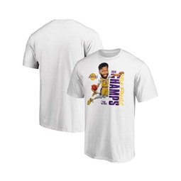 Mens Anthony Davis White Los Angeles Lakers 2020 NBA Finals Champions Vertical Player T-shirt