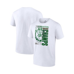 Mens White Boston Celtics 2022 Eastern Conference Champions Big and Tall Locker Room T-shirt