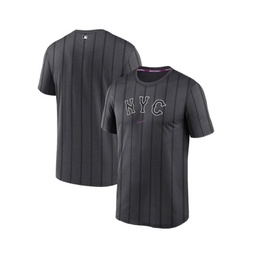 Nike Mens New York Mets 2024 City Connect Practice Velocity Performance T-Shirt
