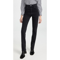 Valentina Super High Rise Tower Jeans with Slit Hem