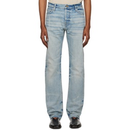 Blue Five-Pocket Jeans 231782M186000
