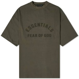 Fear of God ESSENTIALS Spring Printed Logo T-Shirt Ink