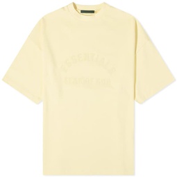 Fear of God ESSENTIALS Spring Printed Logo T-Shirt Garden Yellow
