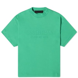 Fear of God ESSENTIALS Spring Kids Crew Neck T-Shirt Mint Leaf
