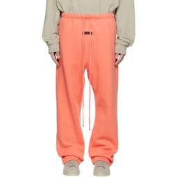 Pink Relaxed Lounge Pants 222161M190007