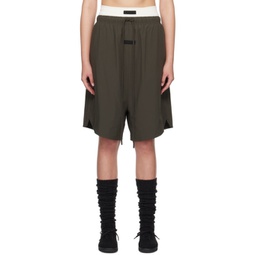 Gray Relaxed Shorts 241161F088038