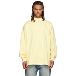 Yellow Relaxed Sweatshirt 222161M204027
