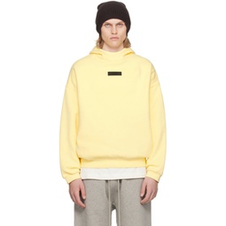 Yellow Pullover Hoodie 241161M202047
