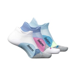 Unisex Feetures Elite Light Cushion No Show Tab 3-Pair Pack