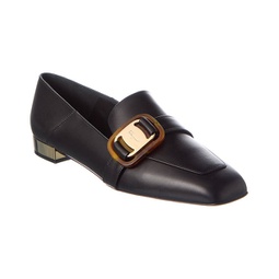 salvatore wang leather loafer