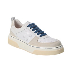 cassina lo leather & suede sneaker