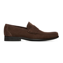 Brown Dupont Loafers 241270M231016