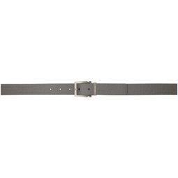 Black & Gray Reversible Pin-Buckle Belt 232270M131045