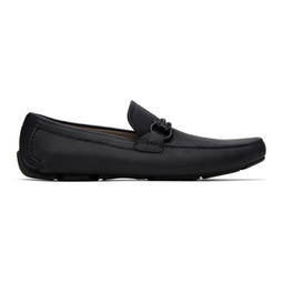 Black Driver Loafers 232270M231005