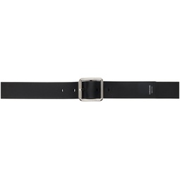 Black Adjustable Belt 241270M131049