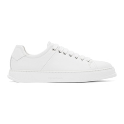 White Low Cut Sneakers 241270M237024