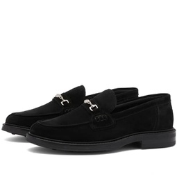 Filling Pieces Suede Loafer Black